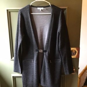 Grey Calvin Klein cardigan